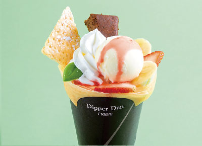 イチゴバナナカスタードパルフェ